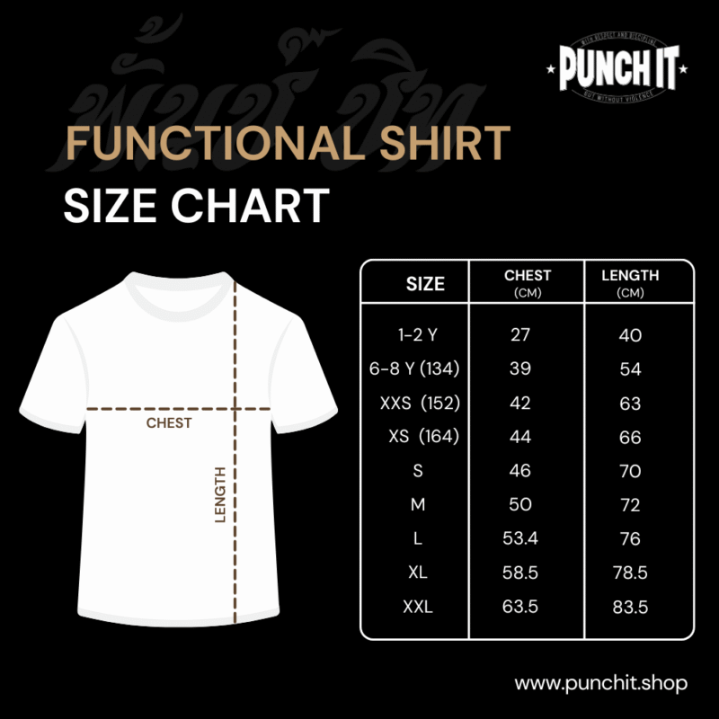 PUNCH IT - FUNCTIONAL SHIRT PUNCH IT - FUNCTIONAL SHIRT