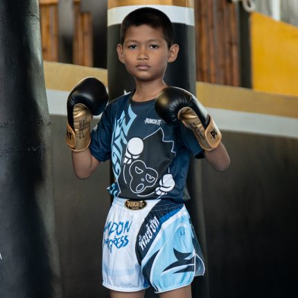 Blue Elelphent Kid Shorts