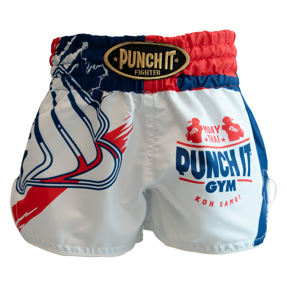 Punch it National Muay Thai Kid Shorts